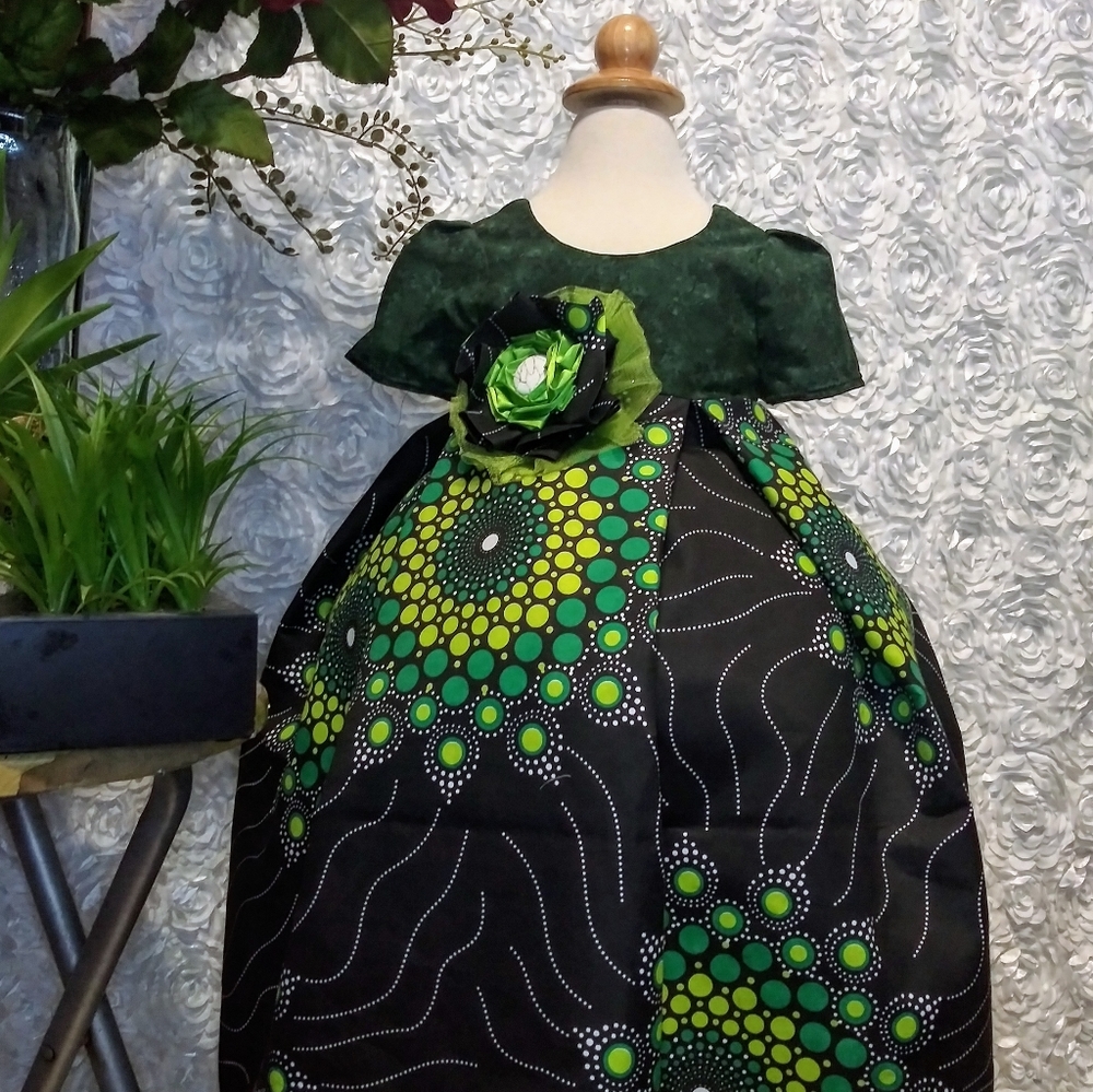 3T Girls summer/spring african print dress